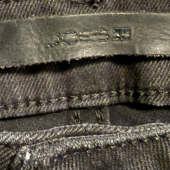 Joe's Jeans Black black zipper detail Denim (size 27) - Picture 3 of 4